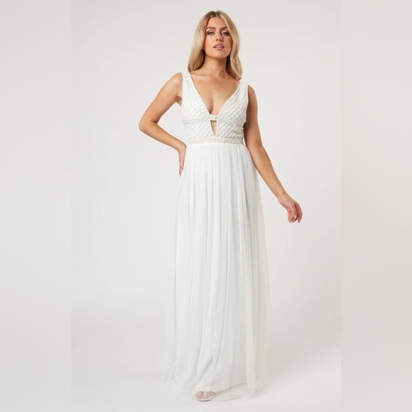 349) Myla Bridal Embellished Maxi Dress - Picture 1 of 3
